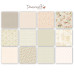 Набор бумаги Floral Muse, 30х30 см 12 листов от Dovecraft