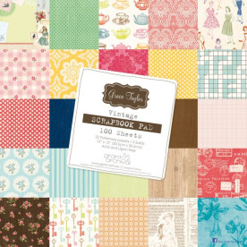 Набір паперу Vintage 30х30 25 аркушів від Grace Taylor