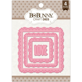 Набір ножів Love Squared, 4 шт від BoBunny