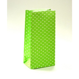 Подарунковий пакетик, Горошок зелений, розмір 190 * 95 * 65 мм від Hobby & You