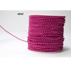 Нить жемчужин сиреневого цвета May Arts, 90 см