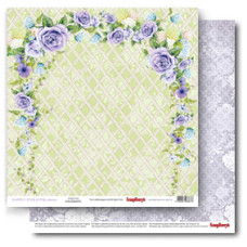 Аркуш паперу Квітучий сад, 30 * 30 см, 190 г / м2 від ScrapBerry's