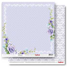 Лист бумаги Беззаботность, 30*30 см, 190 г/м2 от ScrapBerry's