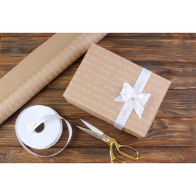 Папір крафт, Лист білий, 10х0,7м