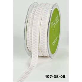 Лента Wowen Check Lavender от May Arts, 90 см