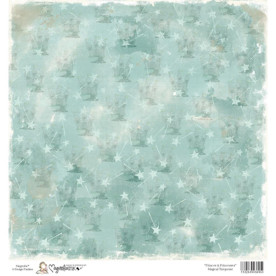 Бумага для скрапбукинга Magical Turquoise, 30*30 см от Magnolia