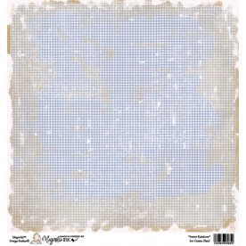 Бумага для скрапбукинга Ice Cream Plaid 30*30 см от Magnolia