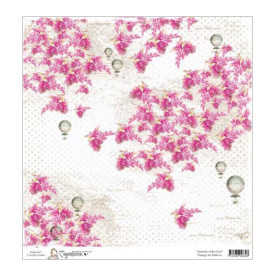 Бумага для скрапбукинга Vintage Air Balloon 30*30 см от Magnolia