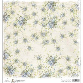 Бумага для скрапбукинга Vintage Forget Me Not 30*30 см от Magnolia