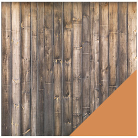 Двосторонній папір Dark Hardwood Floor 30 * 30 см від American Crafts