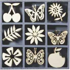 Набор мини-заготовок, Лето, 2х3 см, 9 шт, Knorr Prandell