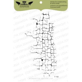 Акриловый штамп Кракелюр большой, 5,9*12,3 см, Lesia Zgharda