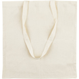 Сумка хлопчатобумажная, Бежевая, длинная ручка, 38 * 42см, KnorrPrandell