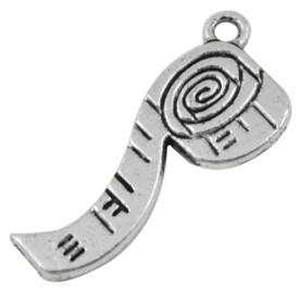 Металева підвіска "Стрічка" 11х27 мм, 3 шт.