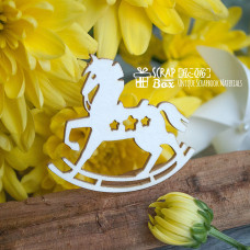 Чіпборд Конячка качалка, 55 * 50 мм від Scrapbox