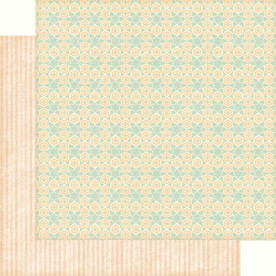 Двосторонній папір для скрапбукінгу 30х30 см Baby Button Bingo від Graphic 45