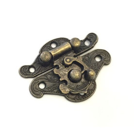 Замок декоративный для сундуков, 37х27мм