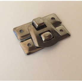 Засувка для шкатулок, срібло, 30 * 25 мм