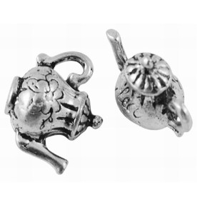 Металева підвіска "Чайник" 13х15 мм, 1 шт.