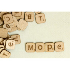 Скрэббл-фишки Море, 1,6*1,6 мм , 4 шт