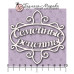 Чіпборд напис "Сімейні рецепти", 1 шт, 9,5 * 9,5 см