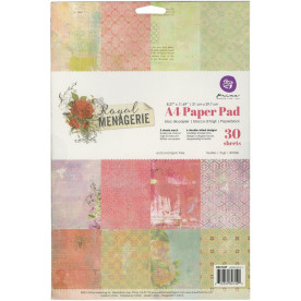 Набор бумаги Royal Menagerie, 6 листов, формат А4 от Prima 