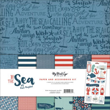 Набір паперу By The Sea, 30 * 30 см, 6 листів від My Minds Eye