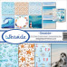 Набір паперу Seaside, 30 * 30 см, 8 листів + ​​лист з наклейками від Reminisce