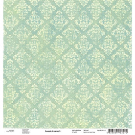 Аркуш паперу для скрапбукінгу "Flora 5", 30 * 30 см від ROSA