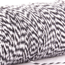 Шнур Baker's Twine Charcoal Black від Divine Twine, 1 м. 