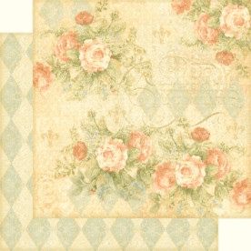 Двосторонній папір для скрапбукінгу 30х30 см From This Moment від Graphic 45