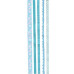 Набір стрічок на клейовий основі "Блакитні Сни", 5 шт по 30,5 см від ROSA