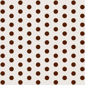 Одностороняя бумага для скрапбукинга Brown Large Dot от Jenni Bowlin
