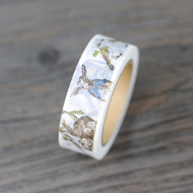 Декоративный скотч "Животные", 15 мм, 10 м, 1 шт