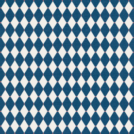 Односторонній папір для скрапбукінгу Navy Harlequin від Jenni Bowlin