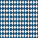 Одностороняя бумага для скрапбукинга Navy Harlequin от Jenni Bowlin
