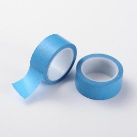 Декоративний скотч однотонний, блакитний, 15 мм, 5 м