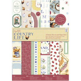 Набор бумаги Country Life, А4, 48 листов от Papermania