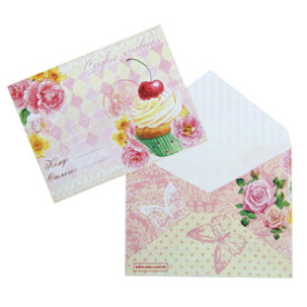Конверт подарунковий "Солодкий", 1 шт, 7,5 * 9,8 см від АртУзор
