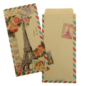 Конверт подарунковий "Париж, я люблю тебе", 1 шт, 17,6 * 8,8 см від АртУзор