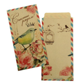 Конверт подарунковий "Щастя поруч", 1 шт, 17,6 * 8,8 см від АртУзор