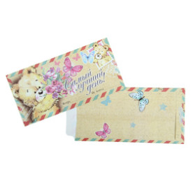 Конверт подарочный "Живи мечтой", 1 шт, 7,5*9,8 см от АртУзор