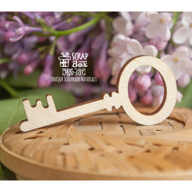 Чіпборд "Ключик", 50 * 22 мм від Scrapbox