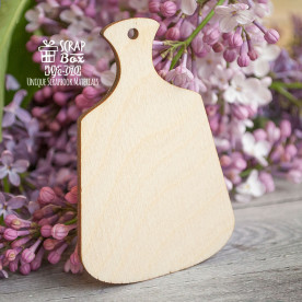 Чипборд "Разделочная доска декоративная", 79*52 мм от Scrapbox