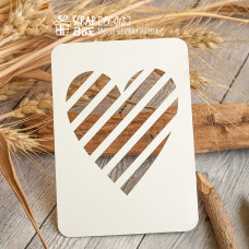 Чіпборд Картка Heart Project Life, 100 * 75 мм від Scrapbox