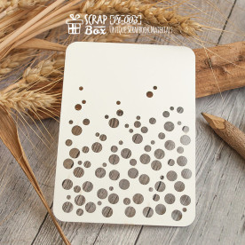 Чипборд Разные точки Project Life, 100*75 мм от Scrapbox