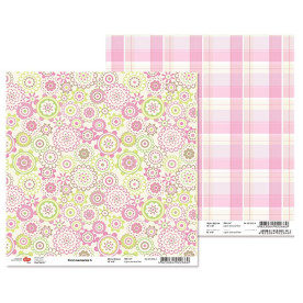 Двосторонній папір "First memories" 4, 1 лист, 30 * 30 см від Rosa