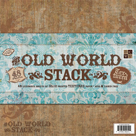 Набор скрапбумаги Old World 30x30 24 листа от DCWV