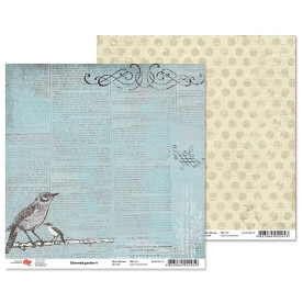 Двосторонній папір "Charmed garden" 4, 1 лист, 30 * 30 см від Rosa