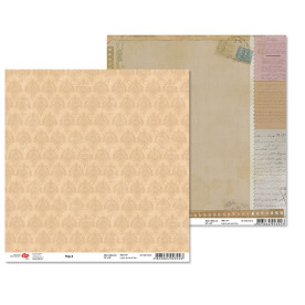 Двусторонняя бумага "Trip" 3, 1 лист , 30*30 см от Rosa